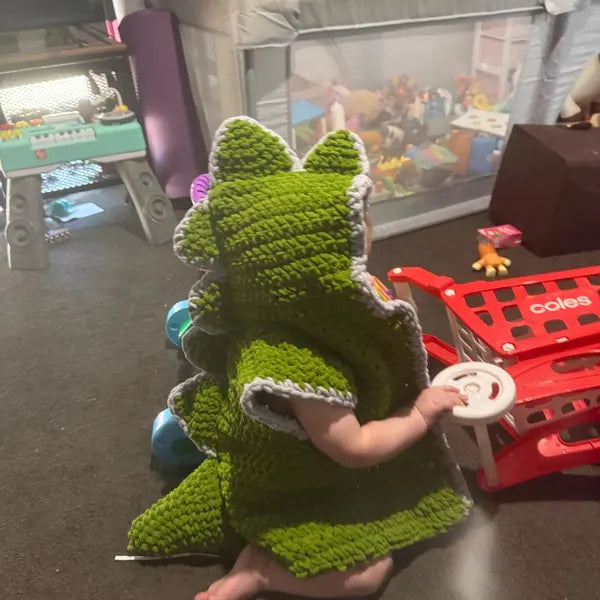 Easy Dino VEst-Crocheetpattern