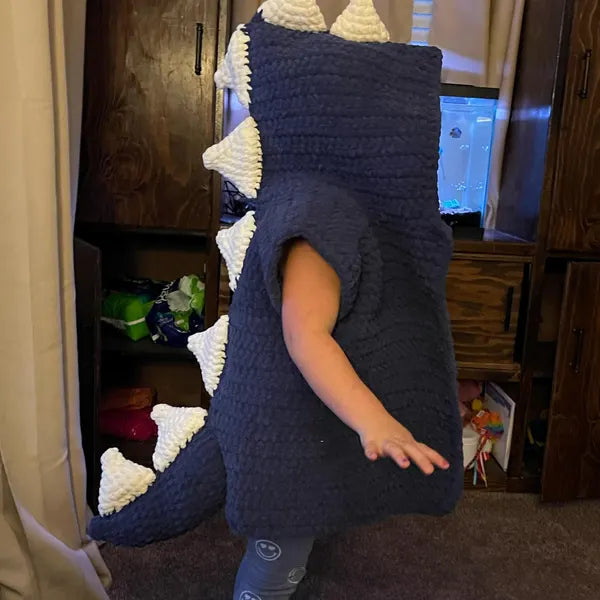 Easy Dino VEst-Crocheetpattern