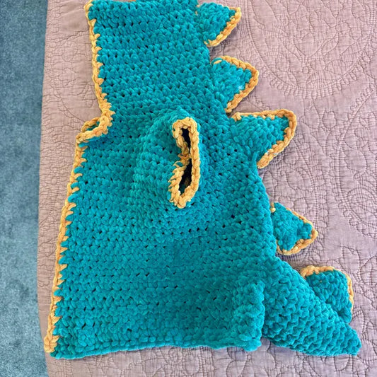 Easy Dino VEst-Crocheetpattern