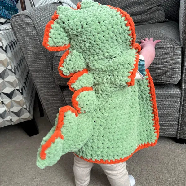 Easy Dino VEst-Crocheetpattern